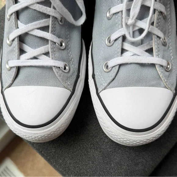Converse Chuck Taylor Platform High Top Blue Gray Women’s 10 EU 41.5 - Picture 9 of 13